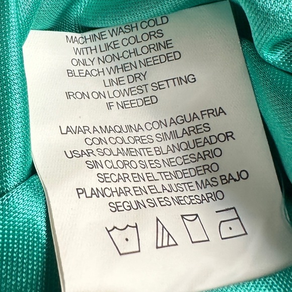 Blue Maxi Dress Euro Summer Vacation Size Medium Boho - Picture 11 of 13